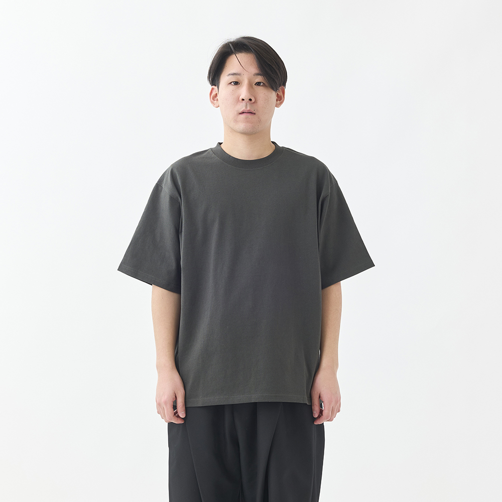 Ｔシャツロゴチャコールグレー