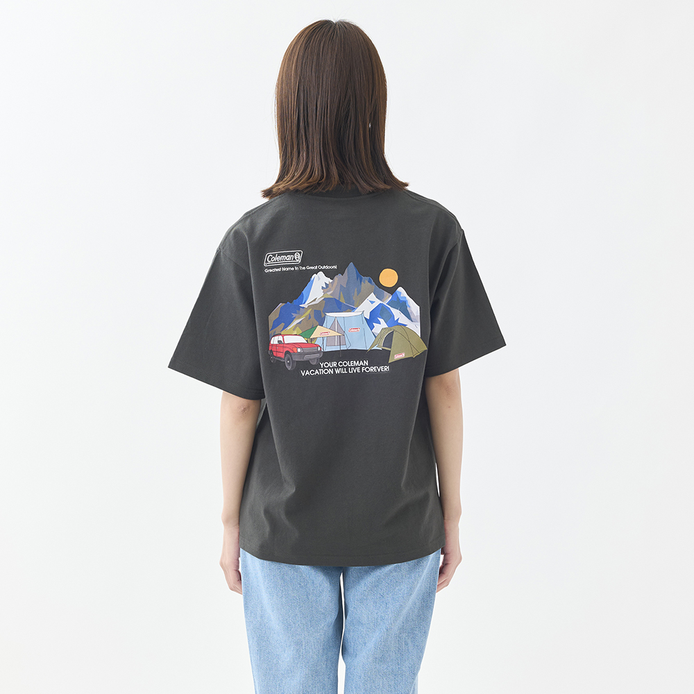 Ｔシャツキャンプチャコールグレー