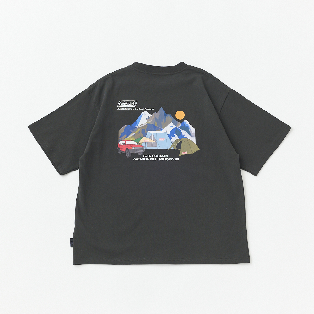 Ｔシャツキャンプチャコールグレー