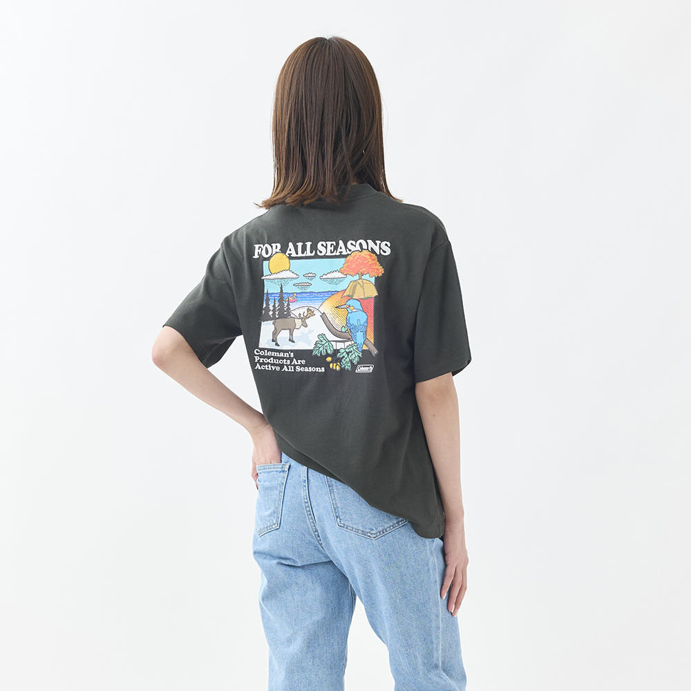 Ｔシャツキングフィッシャーチャコールグレー
